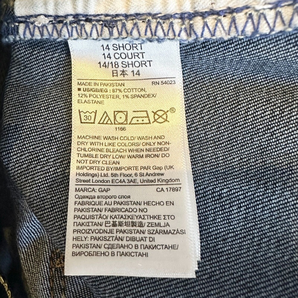 GAP 1969 Jean Women 32 S Dark Wash Stretch Mid Rise Gap For Good True Skinny NWT - Picture 5 of 10